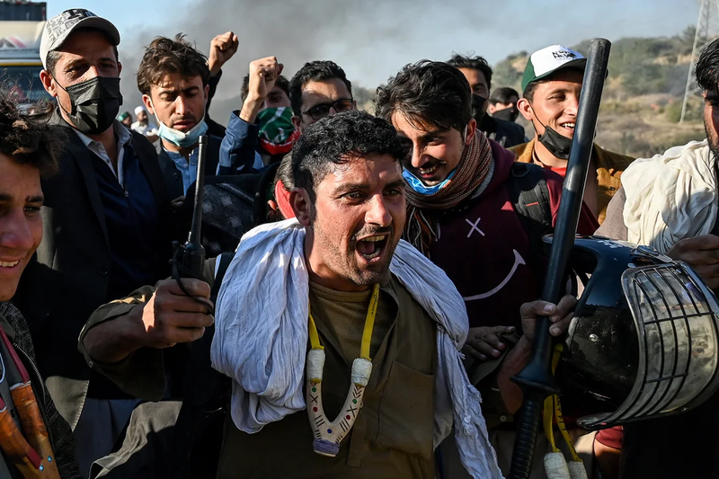 Pakistan protesters