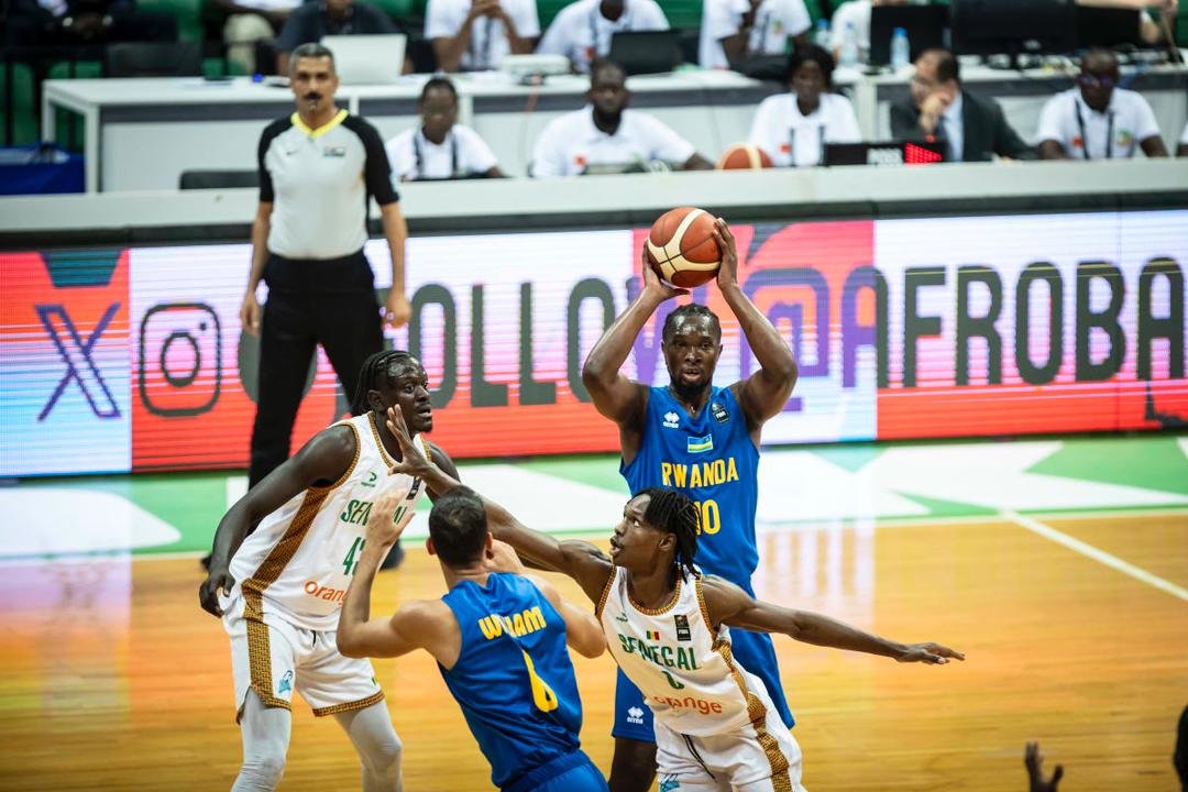 U Rwanda rwatsinzwe na Senegal mu mukino wa mbere wo gushaka itike ya AfroBasket ya 2025